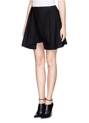 Front View - Click To Enlarge - OPENING CEREMONY - Box pleat flare skirt