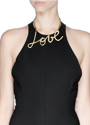 Figure View - Click To Enlarge - LANVIN - 'Love' necklace