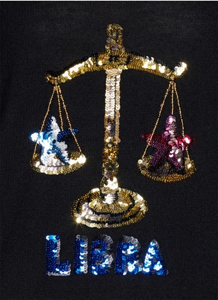 Detail View - Click To Enlarge - MARKUS LUPFER - 'Libra' sequin sweater