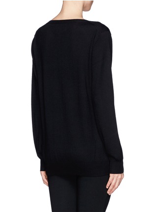 Back View - Click To Enlarge - MARKUS LUPFER - 'Libra' sequin sweater