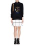 Figure View - Click To Enlarge - MARKUS LUPFER - 'Libra' sequin sweater
