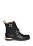 Main View - Click To Enlarge - CHLOÉ - Buckle leather ankle boot