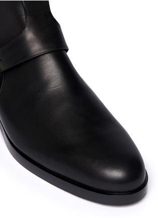 Detail View - Click To Enlarge - PIERRE HARDY - Cut-out leather ankle boots