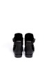Back View - Click To Enlarge - PIERRE HARDY - Cut-out leather ankle boots