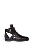 Main View - Click To Enlarge - PIERRE HARDY - Cut-out leather ankle boots