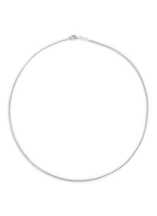 Main View - Click To Enlarge - LC COLLECTION JEWELLERY - 16" 18k white gold chain