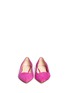 Figure View - Click To Enlarge - GIORGIO ARMANI SHOES - Angle cut suede flats