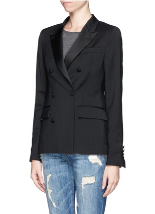Front View - Click To Enlarge - EACH X OTHER - x Robert Montgomery double breasted wool jacket