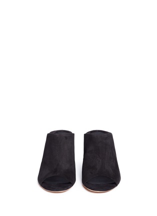 Front View - Click To Enlarge - VINCE - 'Petra' suede mules