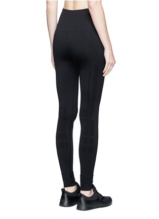 Back View - Click To Enlarge - 72883 - 'Eight Eight' circular knit performance leggings