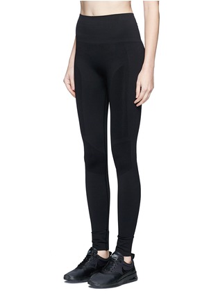 Front View - Click To Enlarge - 72883 - 'Eight Eight' circular knit performance leggings
