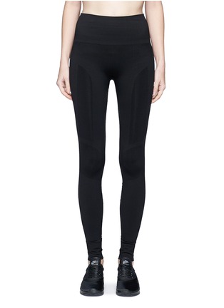 Main View - Click To Enlarge - 72883 - 'Eight Eight' circular knit performance leggings