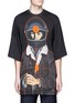 Main View - Click To Enlarge - CHRISTOPHER KANE - Target print oversized T-shirt