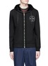 Main View - Click To Enlarge - CHRISTOPHER KANE - 'Law and Order' patch zip hoodie