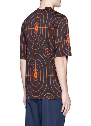 Back View - Click To Enlarge - CHRISTOPHER KANE - Target print cotton T-shirt