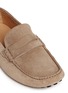 Detail View - Click To Enlarge - ALEXANDER MCQUEEN - Suede driving loafers