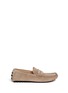 Main View - Click To Enlarge - ALEXANDER MCQUEEN - Suede driving loafers