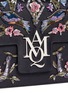  - ALEXANDER MCQUEEN - 'Insignia' floral and bird embellished leather satchel