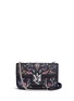Main View - Click To Enlarge - ALEXANDER MCQUEEN - 'Insignia' floral and bird embellished leather satchel