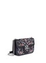 Figure View - Click To Enlarge - ALEXANDER MCQUEEN - 'Insignia' floral and bird embellished leather satchel