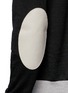 Detail View - Click To Enlarge - MAISON MARGIELA - Leather elbow patch sweater