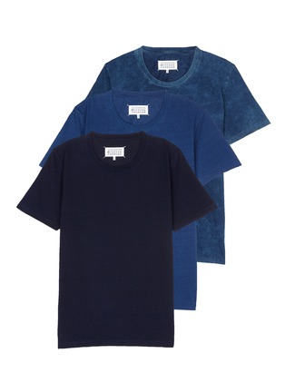 Figure View - Click To Enlarge - MAISON MARGIELA - 'Stereotype' T-shirt 3-pack set