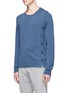 Front View - Click To Enlarge - MAISON MARGIELA - Asymmetric cotton-wool cardigan