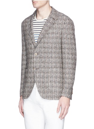 Front View - Click To Enlarge - ALTEA - Tweed soft blazer