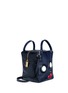 Detail View - Click To Enlarge - A-ESQUE - 'Box Base Mini E-Motion' appliqué leather bag