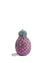 Figure View - Click To Enlarge - JUDITH LEIBER - 'Pineapple' crystal pavé minaudière