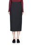 Main View - Click To Enlarge - ELIZABETH AND JAMES - 'Theo' front vent darted pencil skirt