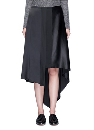 Main View - Click To Enlarge - ELIZABETH AND JAMES - 'Sydney' asymmetric handkerchief hem silk skirt