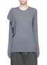 Main View - Click To Enlarge - ELIZABETH AND JAMES - 'Orly' ruffle sleeve wool-cashmere sweater