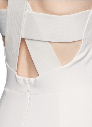Detail View - Click To Enlarge - ELIZABETH AND JAMES - 'Maddie' crisscross strap back dress