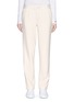 Main View - Click To Enlarge - ELIZABETH AND JAMES - 'Collier' satin stripe crepe track pants