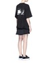 Back View - Click To Enlarge - FENTY PUMA BY RIHANNA - Japanese artwork print drawstring T-shirt