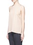 Front View - Click To Enlarge - THEORY - 'Kalstinn' A-line sleeveless silk top