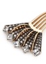 Detail View - Click To Enlarge - LULU FROST - 'Brigitte' glass stone Art Deco hair comb
