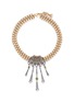 Main View - Click To Enlarge - LULU FROST - 'Brigitte' Art Deco pendant glass stone necklace