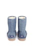Back View - Click To Enlarge - UGG - 'Classic Short' washed denim boots