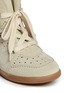 Detail View - Click To Enlarge - ISABEL MARANT ÉTOILE - 'Bobby' perforated suede concealed wedge sneakers