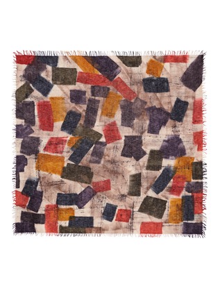 Main View - Click To Enlarge - FALIERO SARTI - 'Giovanna' brushstroke print cashmere-silk-wool scarf