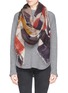 Figure View - Click To Enlarge - FALIERO SARTI - 'Giovanna' brushstroke print cashmere-silk-wool scarf