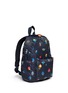 Figure View - Click To Enlarge - STELLA MCCARTNEY - 'Splat' Superstellaheroes print nylon kids backpack