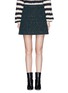 Main View - Click To Enlarge - CHLOÉ - Spotted confetti tweed wool blend mini skirt