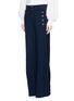 Front View - Click To Enlarge - CHLOÉ - Stretch wool flare pants