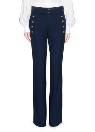 Main View - Click To Enlarge - CHLOÉ - Stretch wool flare pants