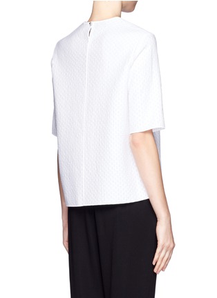 Back View - Click To Enlarge - STELLA MCCARTNEY - Bonded mesh top