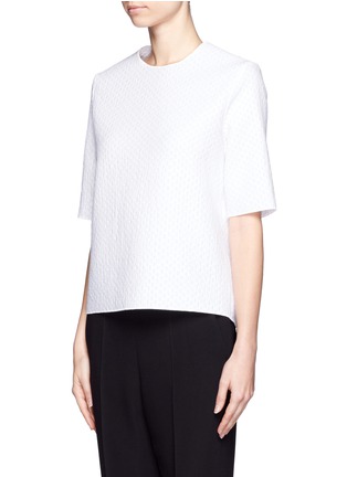 Front View - Click To Enlarge - STELLA MCCARTNEY - Bonded mesh top