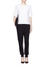 Figure View - Click To Enlarge - STELLA MCCARTNEY - Bonded mesh top